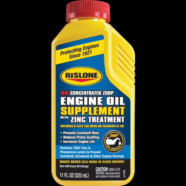 Rislone motorolie supplement met zink behandeling